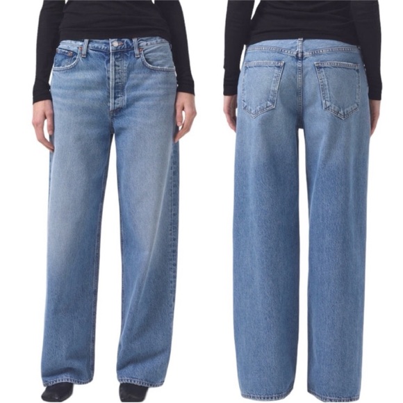 Agolde Denim - Agolde Low slung baggy Jeans